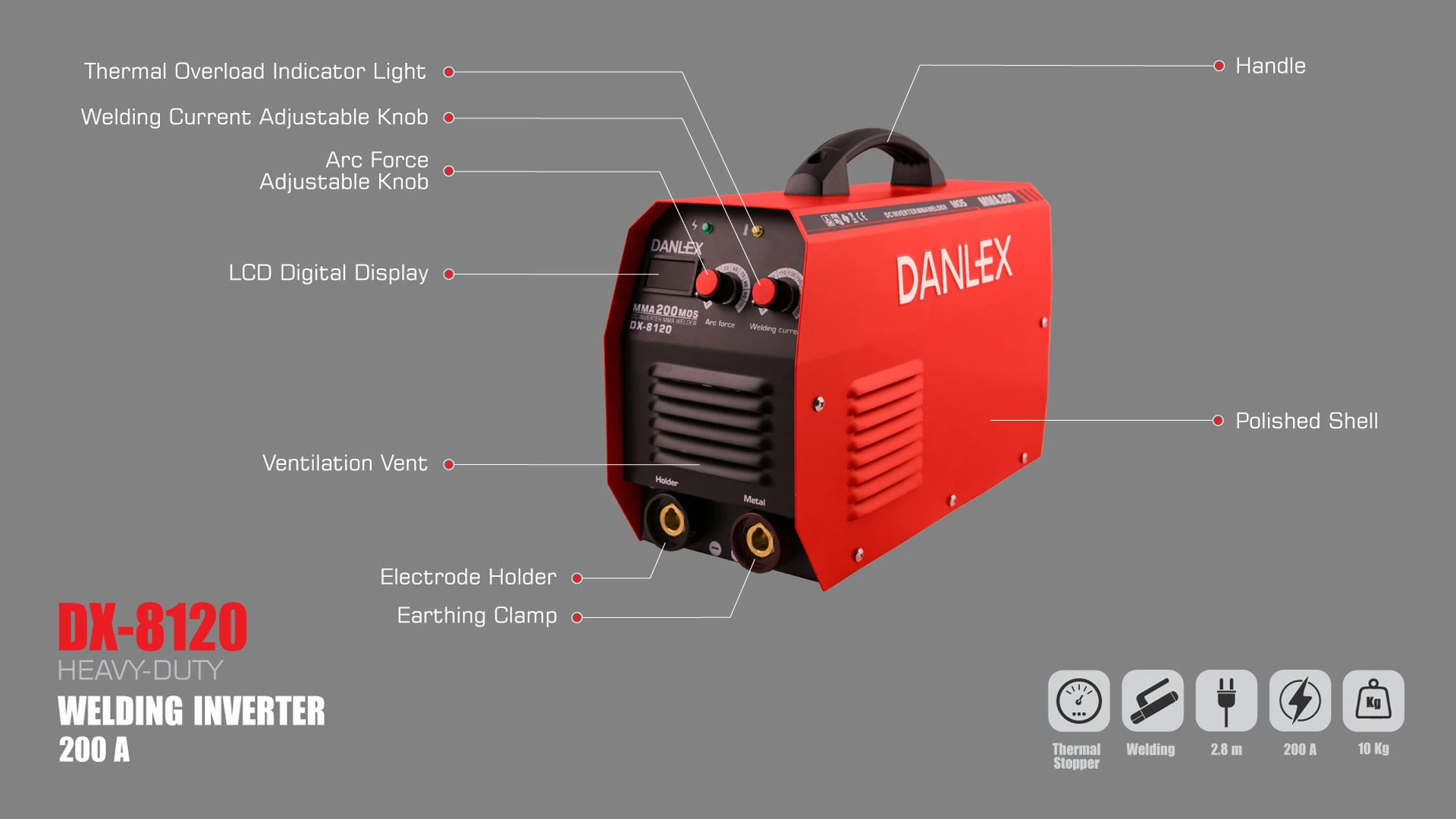 بررسی-اینورتر-200-آمپر-دنلکس-مدل-DX-8120